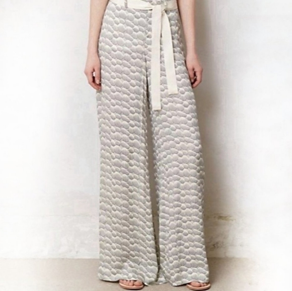Anthropologie Pants - Anthropologie Elevenses Palazzo Wide Leg Pants Size 0